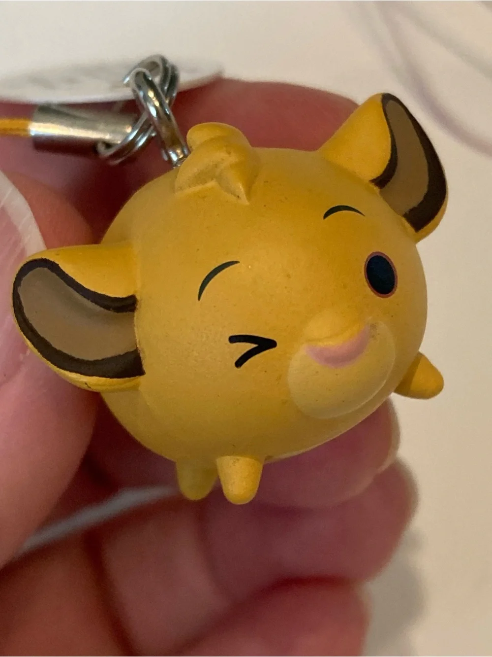 Disney Tsum Tsum Simba Aladdin Rapunzel Mini Figures Purse Phone Charm Lot of 3